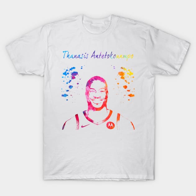 Thanasis Antetokounmpo T-Shirt by Moreno Art